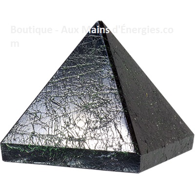 Pyramide Tourmaline noire 25-30mm